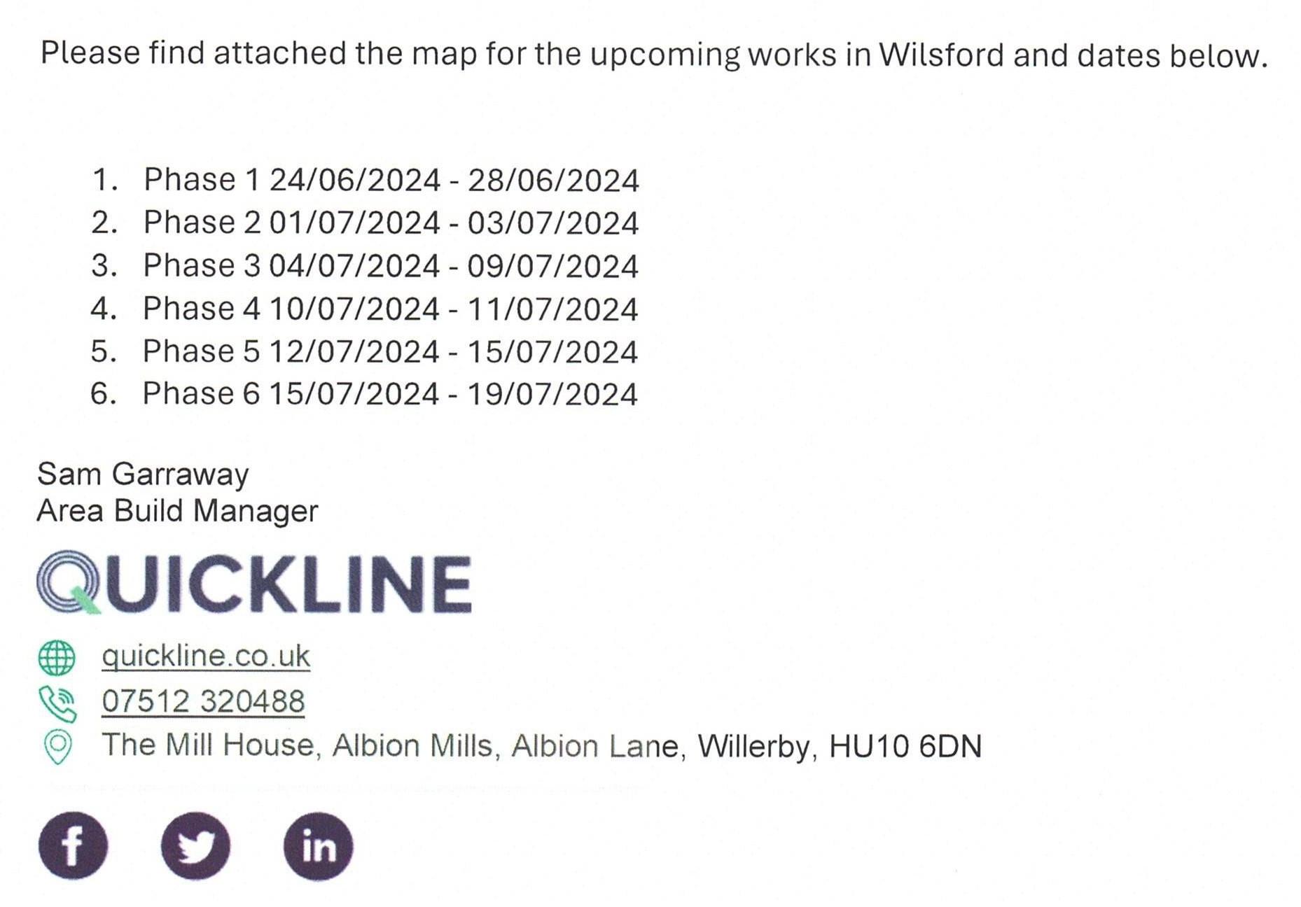 Quickline 1